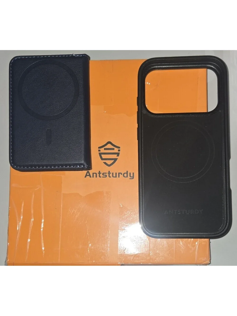 Antsturdy Compatible with MagSafe 2 in 1 Detachable Magnetic iPhone 17 Pro...
